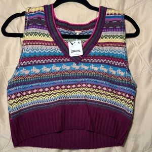 NWT Free People Sweater Vest